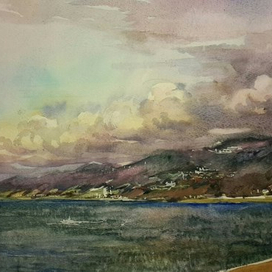 Вид на Дагомыс.