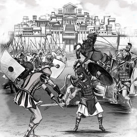 Битва у стен Трои