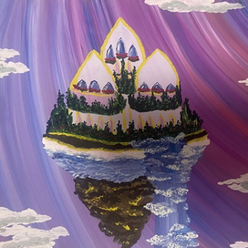 Волшебный летучий замок