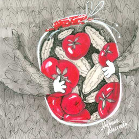 Зимние заготовки от зайчика