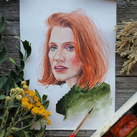 Портретный скетч 