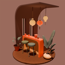 Азиатская кафешка