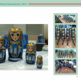 Матрешка сувинир 