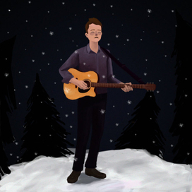 мальчик с гитарой 