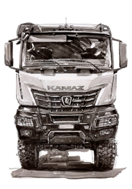 Самосвал КАМАЗ 65959 поколение К5