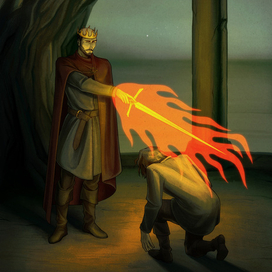 Станнис Баратеон и Давос Сиворт