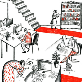 Журнальная иллюстрация