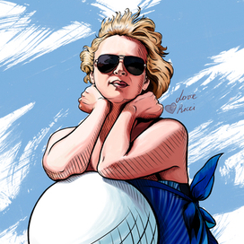 Дама на набережной