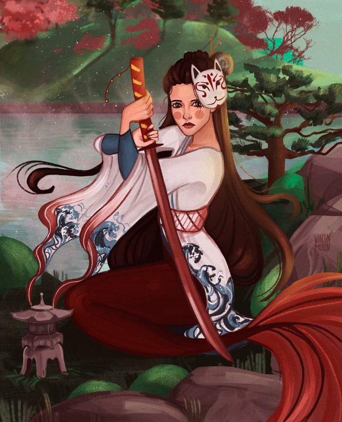 Русалка-самурай