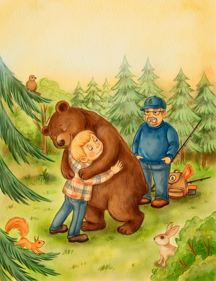 Иллюстрация для книги "Baylor's Big Adventures"