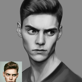 Портрет реализм (в процессе)