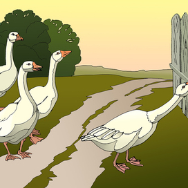 Умная гусыня