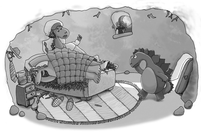 гектор в спальне