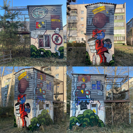 Арт-объект "ЖК "Голуби" | FREAKTOR.