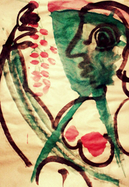 Дама и виноград