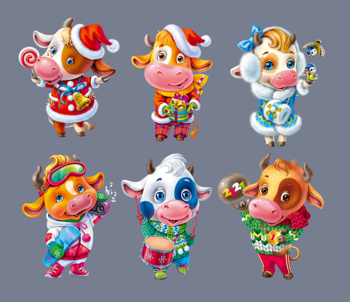 Новогодние персонажи