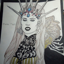 Девушка в черном 