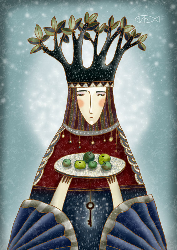 Яблочная дева