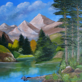 Горное озеро