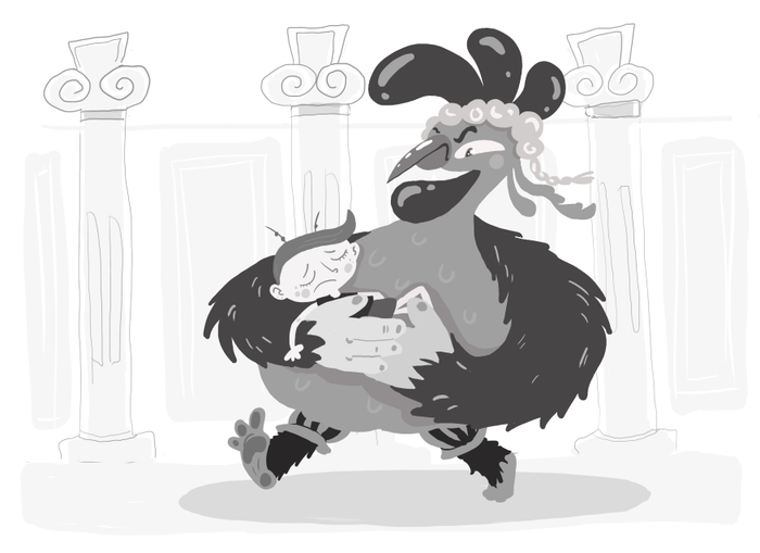 Иллюстрации к книге "Кошмарсики"изд "Клевер"