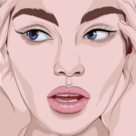 Векторный портрет