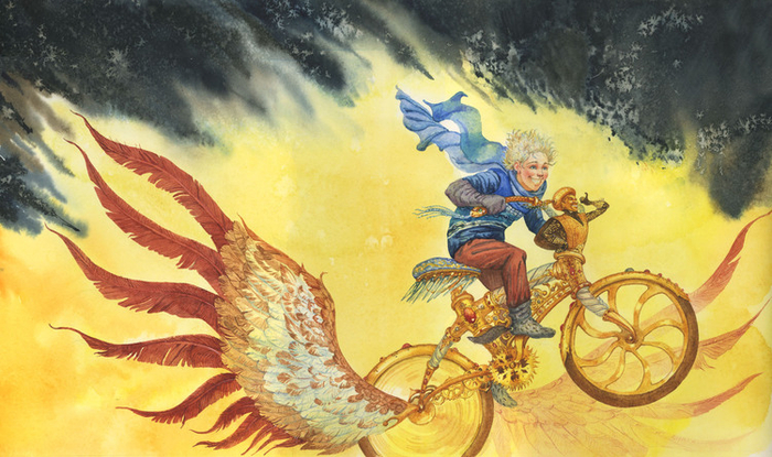 Обложка для сказки Силены Андерс "Посланник небесного вивипаруса"