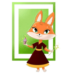 Лисичка магический кондитер