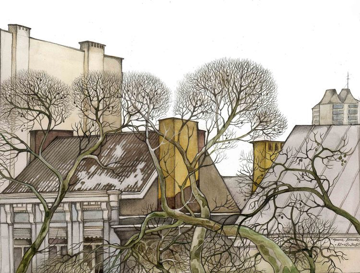 Вид из окна