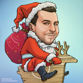 Шарж Иван Ургант