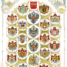 Гербы Европы (когда она ещё была Европой)