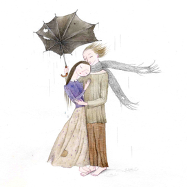 Иллюстрация к поэтическому сборнику Кристины Россетти "Sing song"