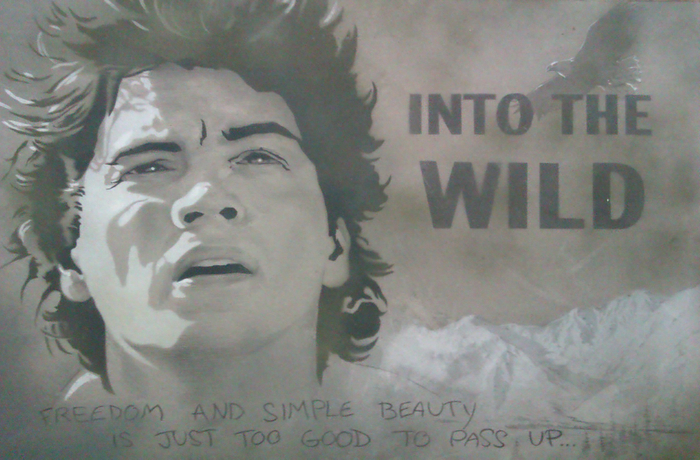 плакат к фильму "в диких условиях"