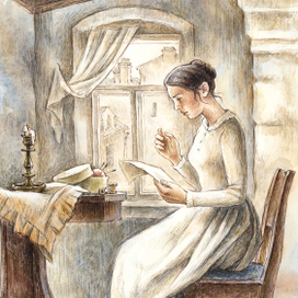 К роману Ф.М.Достоевского "Бедные люди".