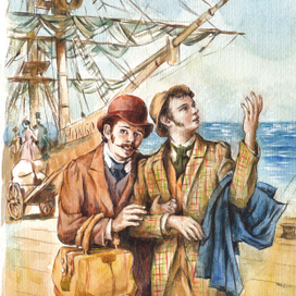 Вокруг света за 80 дней. Жюль Верн