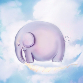 Слон в облаках