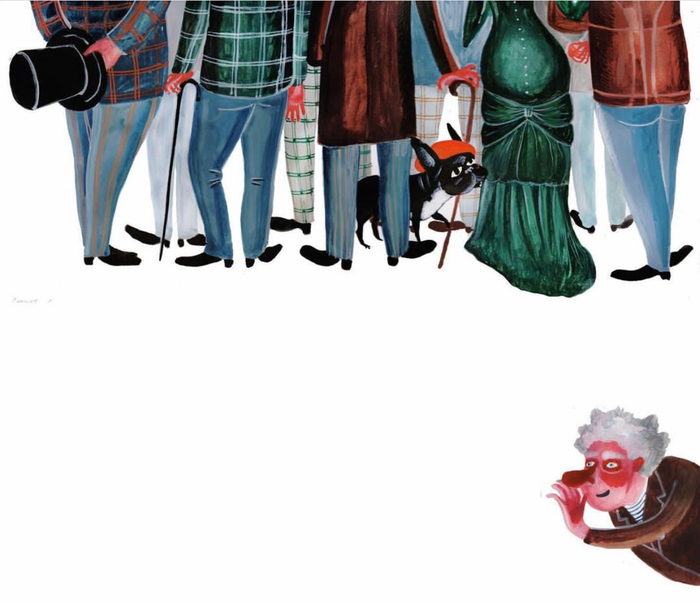 Иллюстрация к каталогу Московского музея импрессионизма 