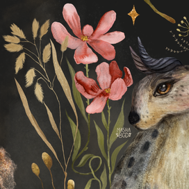 Паттерн "Волшебный лес" Masha BGD