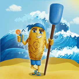 Персонаж для проката сапсерфов