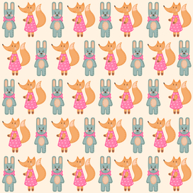 "Лиса и зайчик" паттерны