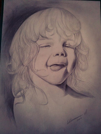 Девочка с языком)