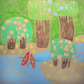 Красные лодки