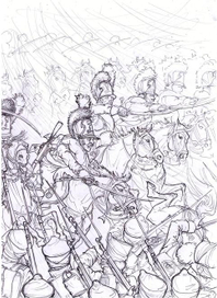 "Смертельная атака" Гессен-Дармштадтских шеволежеров в сражении на Березине. Декабрь 1812-го г.