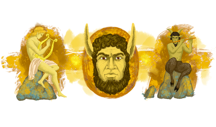 Боги и Герои. Ослиные уши царя Мидаса.