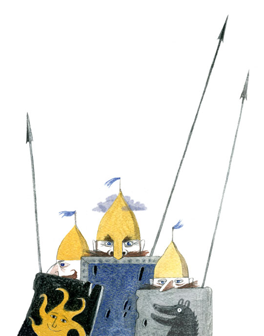 Иллюстрация к сказке Андрея Семина "Нежна Княжна"