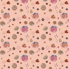 Паттерн на нг персик