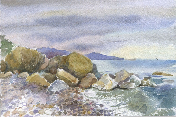 Камни и море