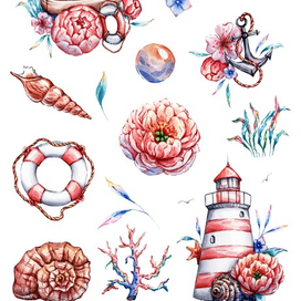 Морская коллекция Ocean Bloom