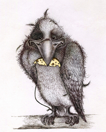 находчивая ворона