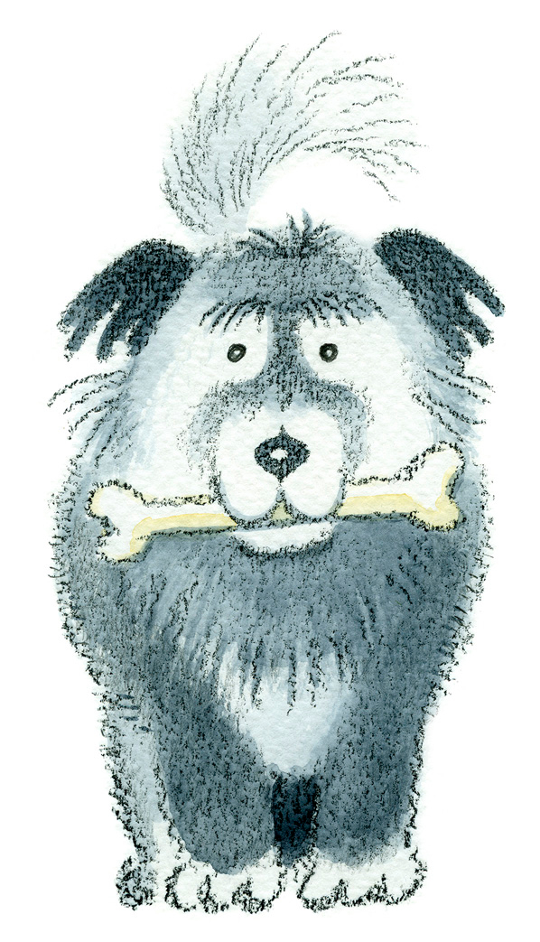 Татьяна Макарова "Снег отправляется в город" иллюстрация