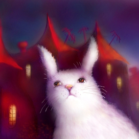 заяц в городе